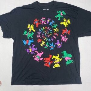 Liquid blue Grateful Dead band tee